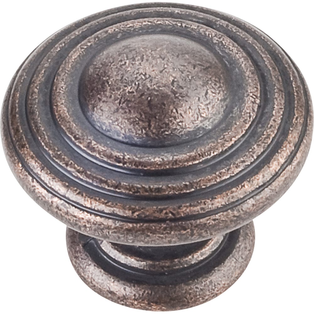 Bremen 2 Stacked Knob, 1-1/4" Dia., Distressed Oil Rubbed Bronze alt 0