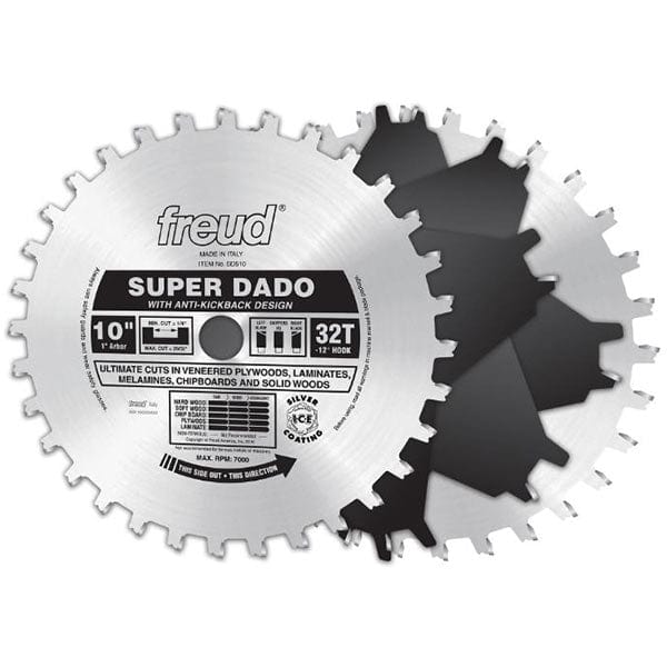 SD510 10" Super Dado Set 32 Teeth alt 0