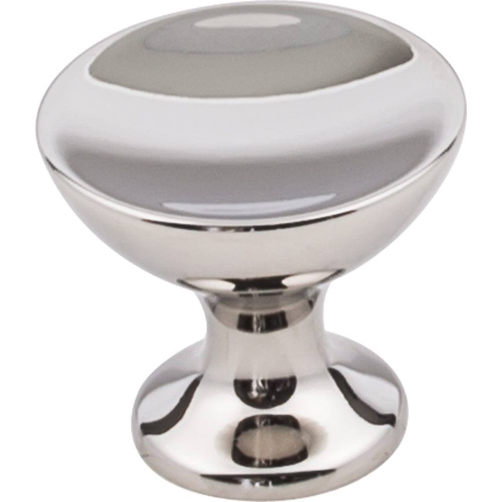 Rae Large Knob, 1-3/8" Dia., Polished Nickel alt 0