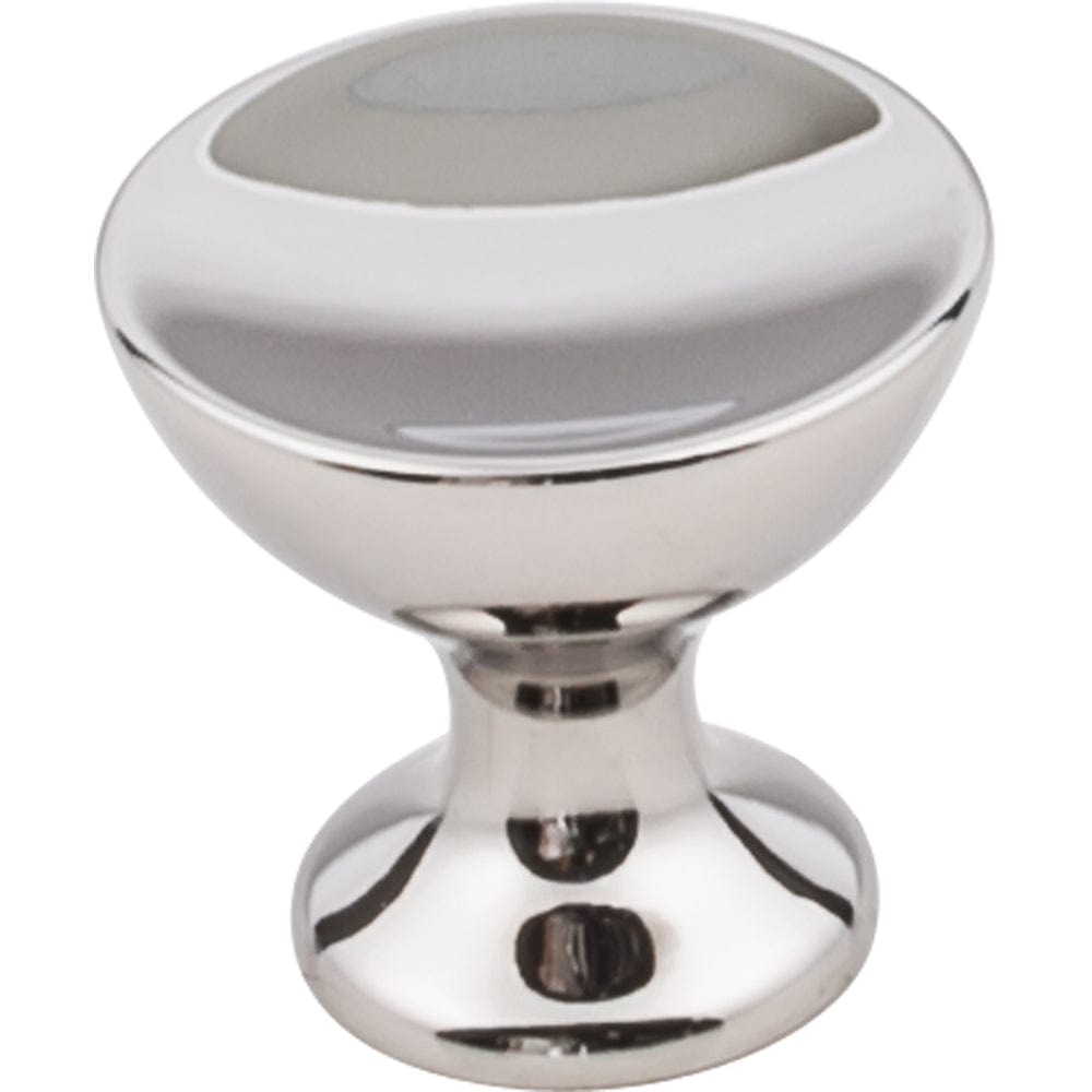 Rae Knob, 1-1/4" Dia., Polished Nickel alt 0
