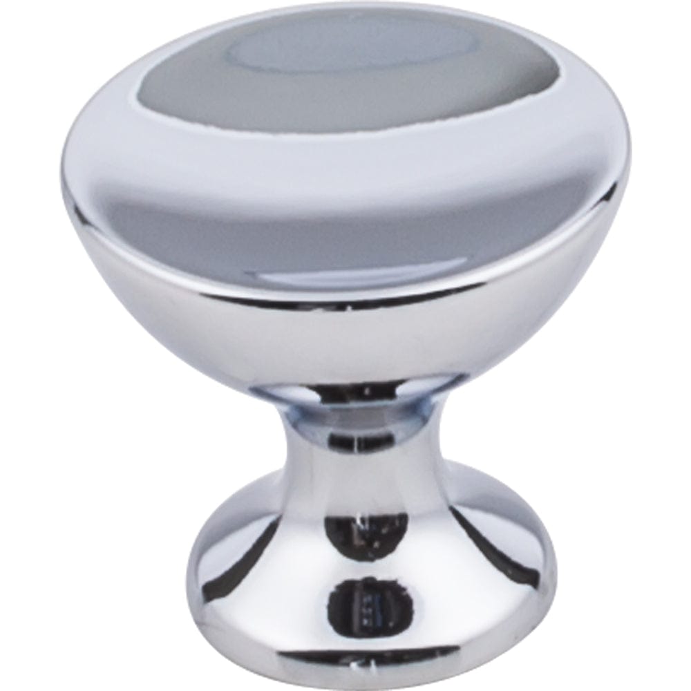 Rae Knob, 1-1/4" Dia., Polished Chrome alt 0