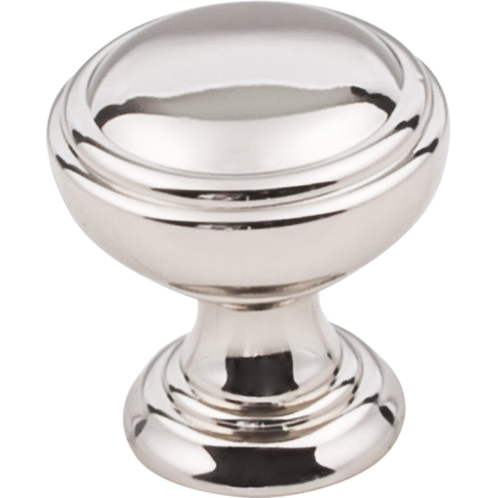Tiffany Knob, 1-1/4" Dia., Polished Nickel alt 0