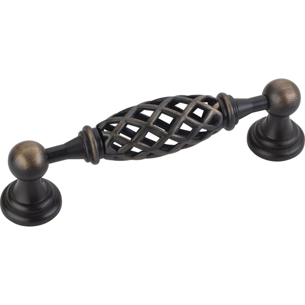 Tuscany Pull, 96 mm C/C, Antique Brushed Satin Brass alt 0
