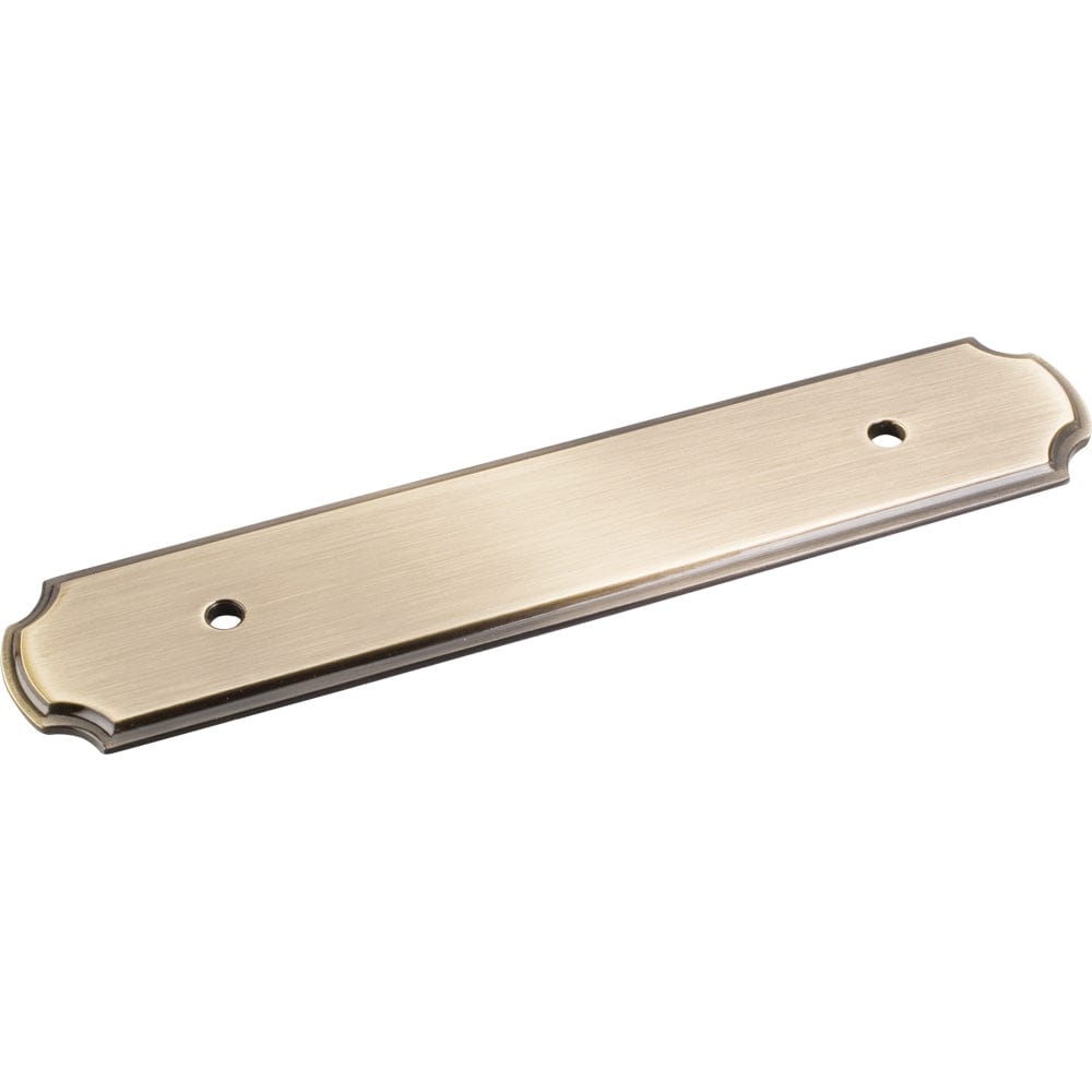 Pull Backplate Brushed Antique Brass alt 0