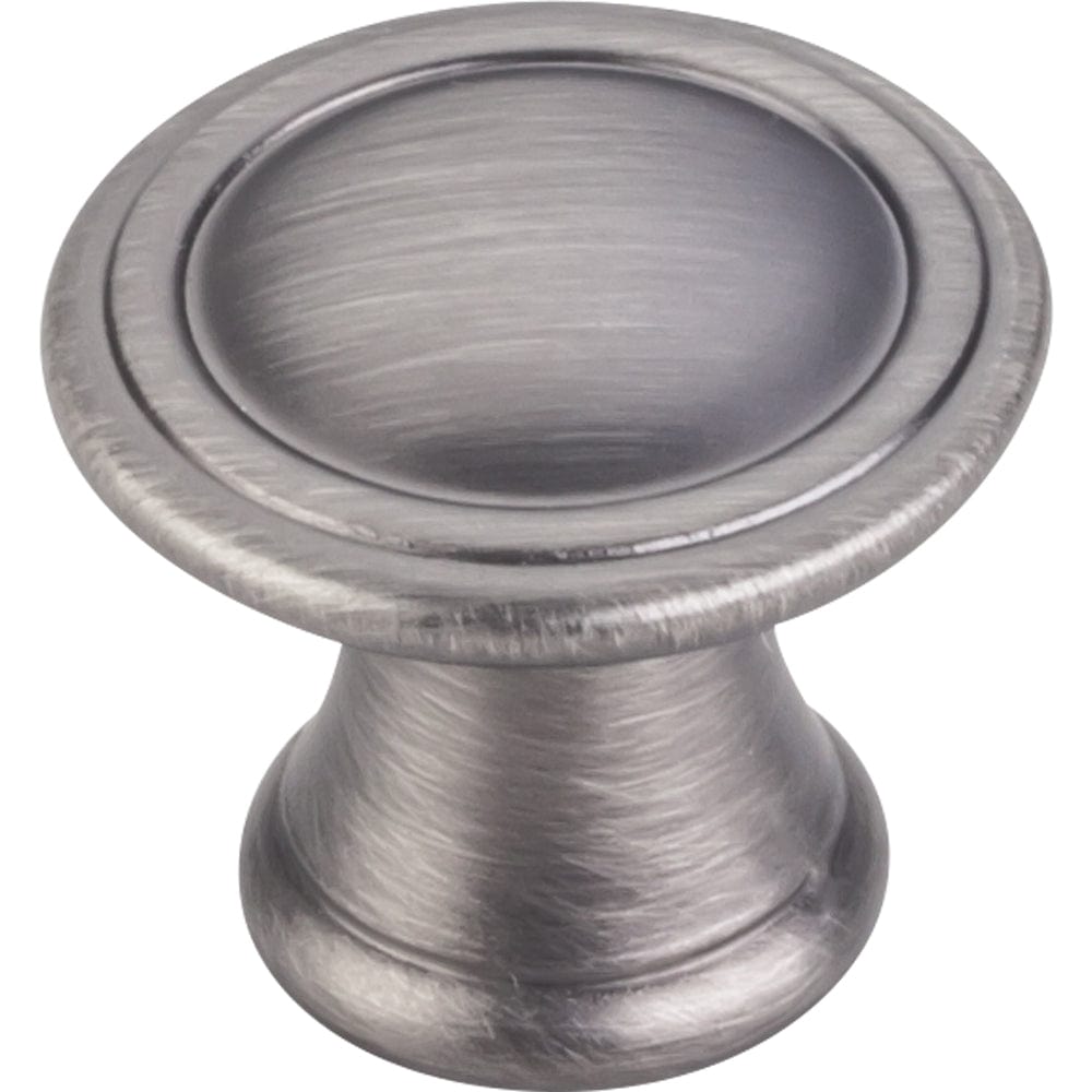 Chesapeake Knob, 1-3/16" Dia., Brushed Pewter alt 0
