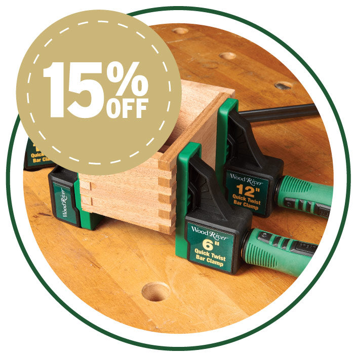 15% off clamps