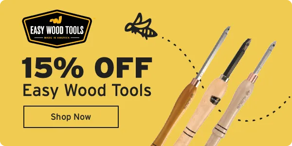 15% off Easy Wood Tools