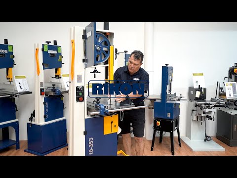 BT BV | 350mm 14″ 3HP 1PH Professional Bandsaw 10-353 by Rikon