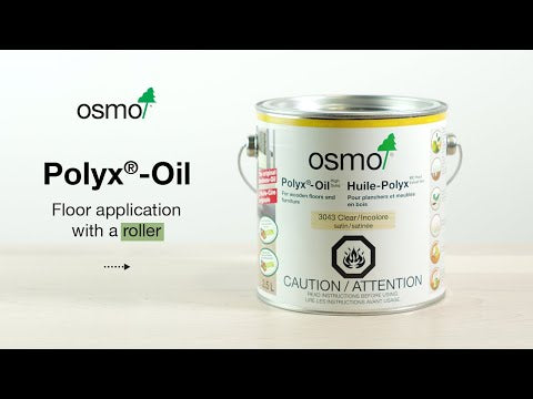 Osmo Polyx®-Oil | Flooring With A Roller