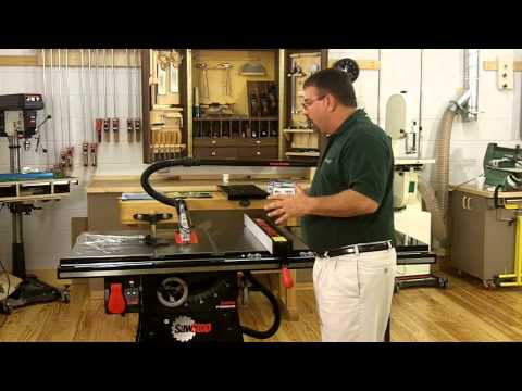 SawStop 36\" Contractor Saw with Andrew Bondi