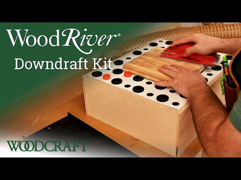 Dust Connection - DIY Downdraft Panels with Blank Kit - 2 Piece alt 999