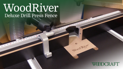 WoodRiver Deluxe Drill Press Fence - Product Overview