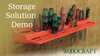 Great Storage Solutions for the Home Woodshop