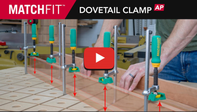 MicroJig MATCHFIT Dovetail Clamp AP - Video