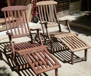 The Chairs of The SS Nieuw Amsterdam