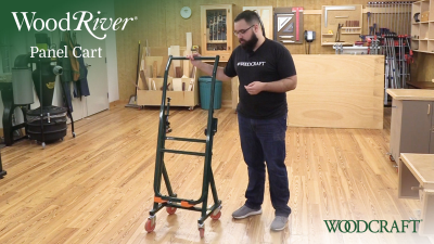 WoodRiver Deluxe Panel Cart - Product Overview