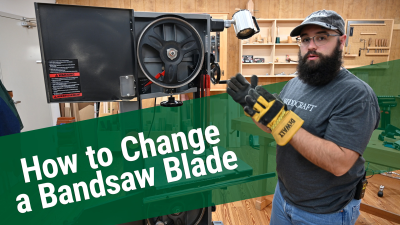 How Do You Change A Bandsaw Blade?