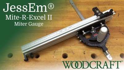 How to use the JessEm Mite-R-Excel II Miter Gauge | Woodcraft