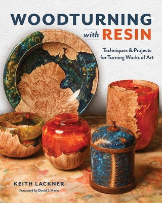 Learn from Keith Lackner How to Create Amazing Art by Combining Resin and Wood through Woodturning