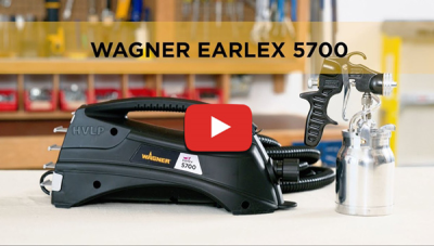 Wagner Earlex 5700 HVLP Sprayer - Video