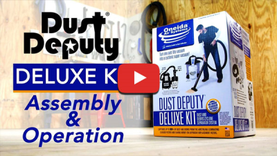 Product Video - Oneida Air Systems 5-Gallon Heavy-Duty Dust Deputy Cyclone Separator Kit