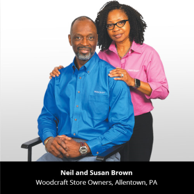 Susan Neil Neil and Susan Brown - From Associate to Store Owner | Woodcraft