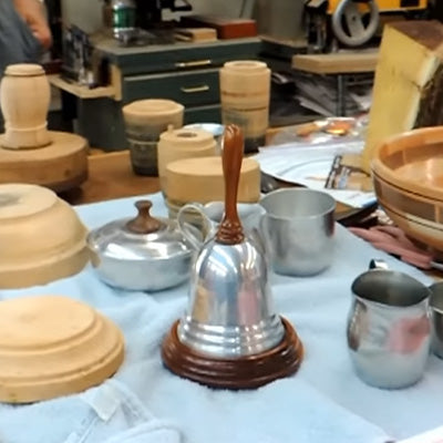 Metal Spinning Using Wood Turned Molds with Jim Kelley