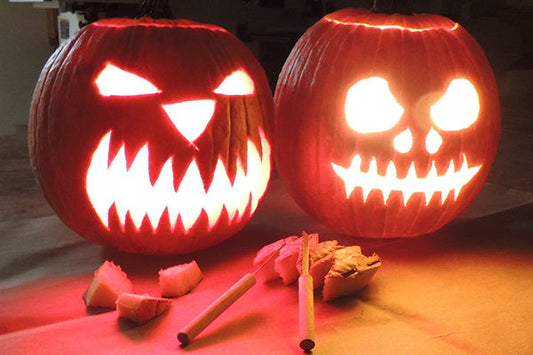 Making Pumpkin Carving Tools from Woodworking Tools