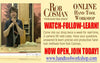 Online Hand Tool Workshop with Rob Cosman