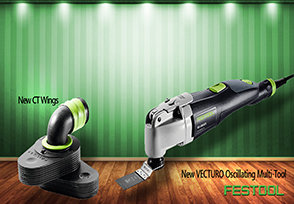 Woodcraft Product Spotlight: Festool Expands Versatility with Vecturo & CT Wings