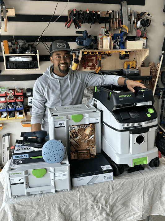 Three Woodworkers Win Big in Woodcraft’s Festool Frenzy Sweepstakes