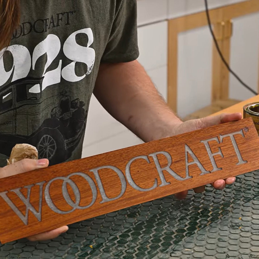 How to Make a CNC Wood & Resin Sign | Step-by-Step Guide | Woodcraft