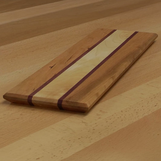 Finished project from a DIY cutting board kit
