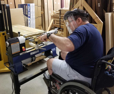 Woodcraft Partners with Freedom Alliance to Honor and Gift Pennsylvania Disabled Veteran