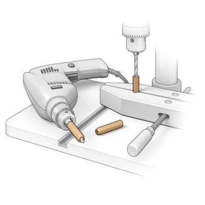 Tips & Tricks: Dowel Depth Stop | Woodcraft