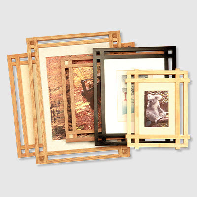 Mission Style Frames Minus the Miters | Woodcraft
