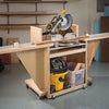Mobile Mitersaw Stand