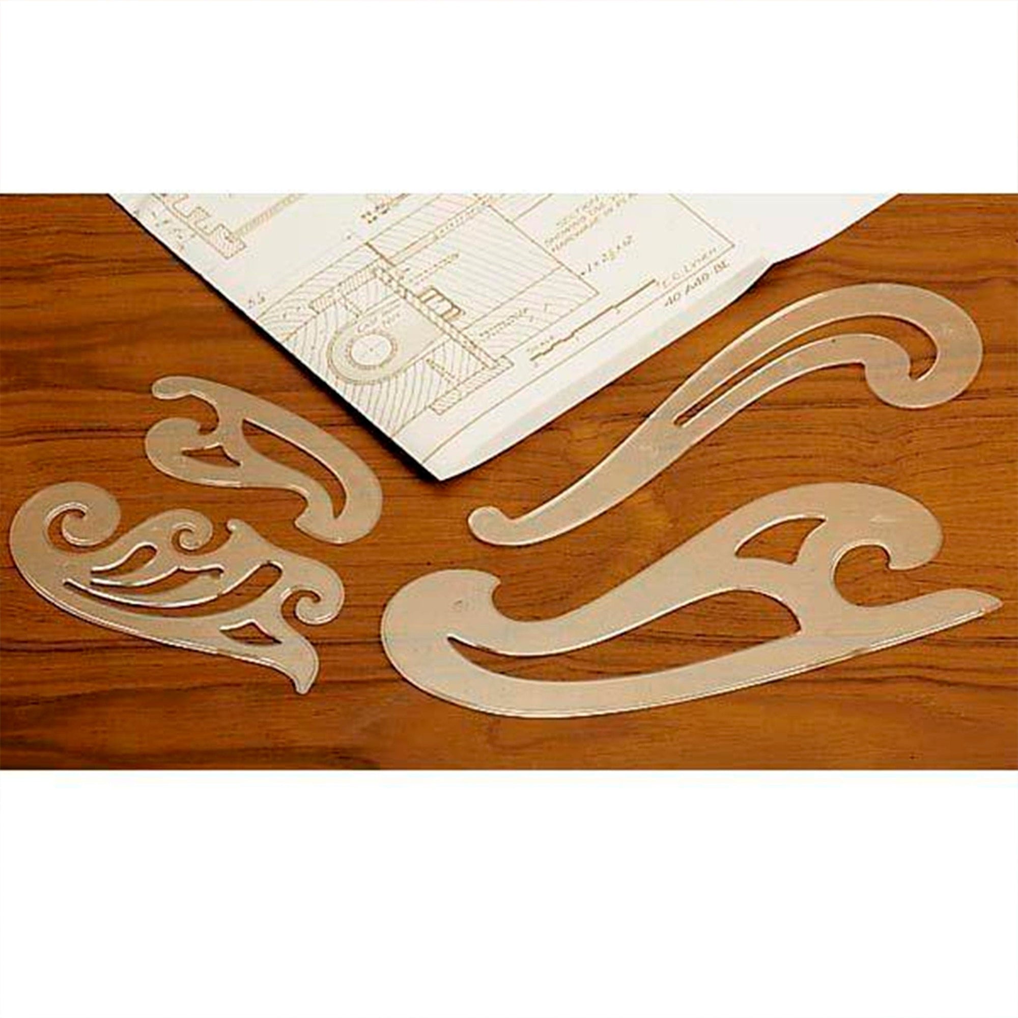 French Curve Set - 4 Piece alt 0