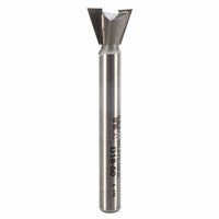 D18-50 Dovetail Router Bit 18 Degree 1/4" SH 1/2" D x 3/8" C x 2-1/4" OL alt 0