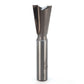 D8-812 Dovetail Router Bit 8 Degree 1/2" SH 13/16" D x 1-1/4" C x 3-1/4" OL alt 0