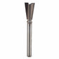 D8-500 Dovetail Router Bit 8 Degree 1/4" SH 1/2" D x 13/16" C x 2-3/4" OL alt 0