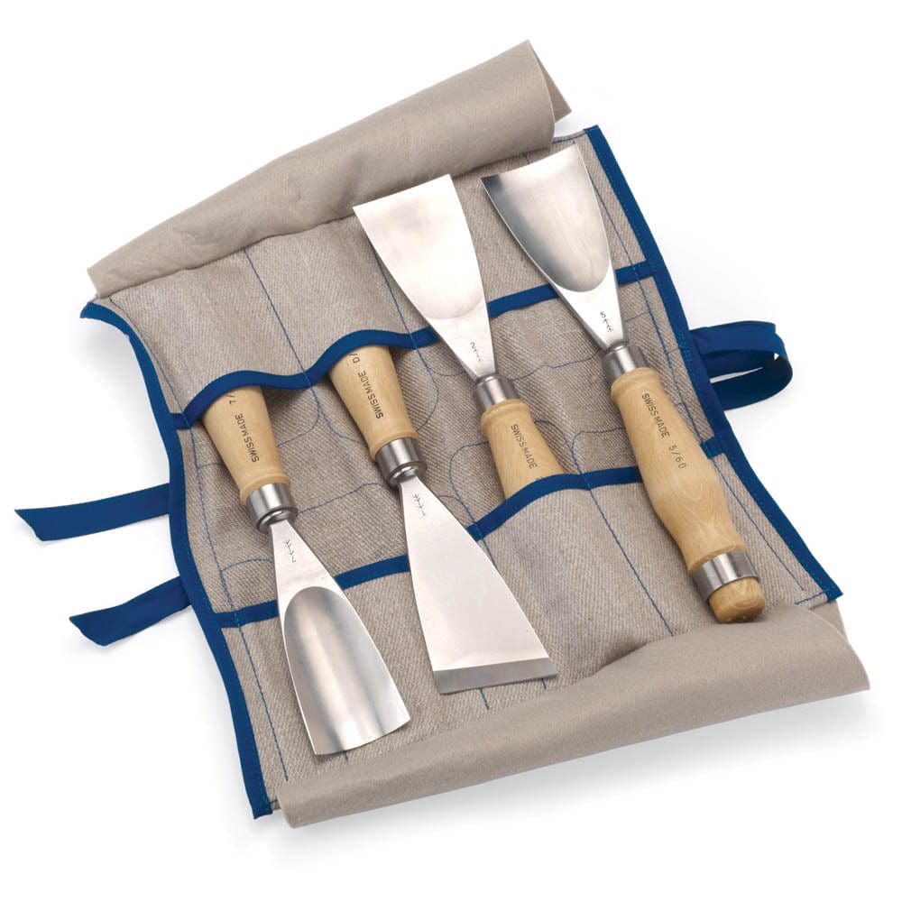 Buy pfeil Swiss made Fishtail Gouge Set 4 piece at Woodcraft