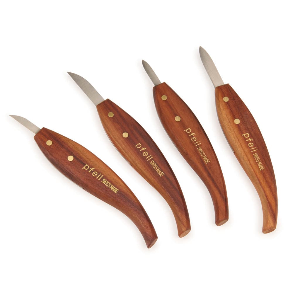 pfeil - Carving Knife Set - 4 Piece | Woodcraft