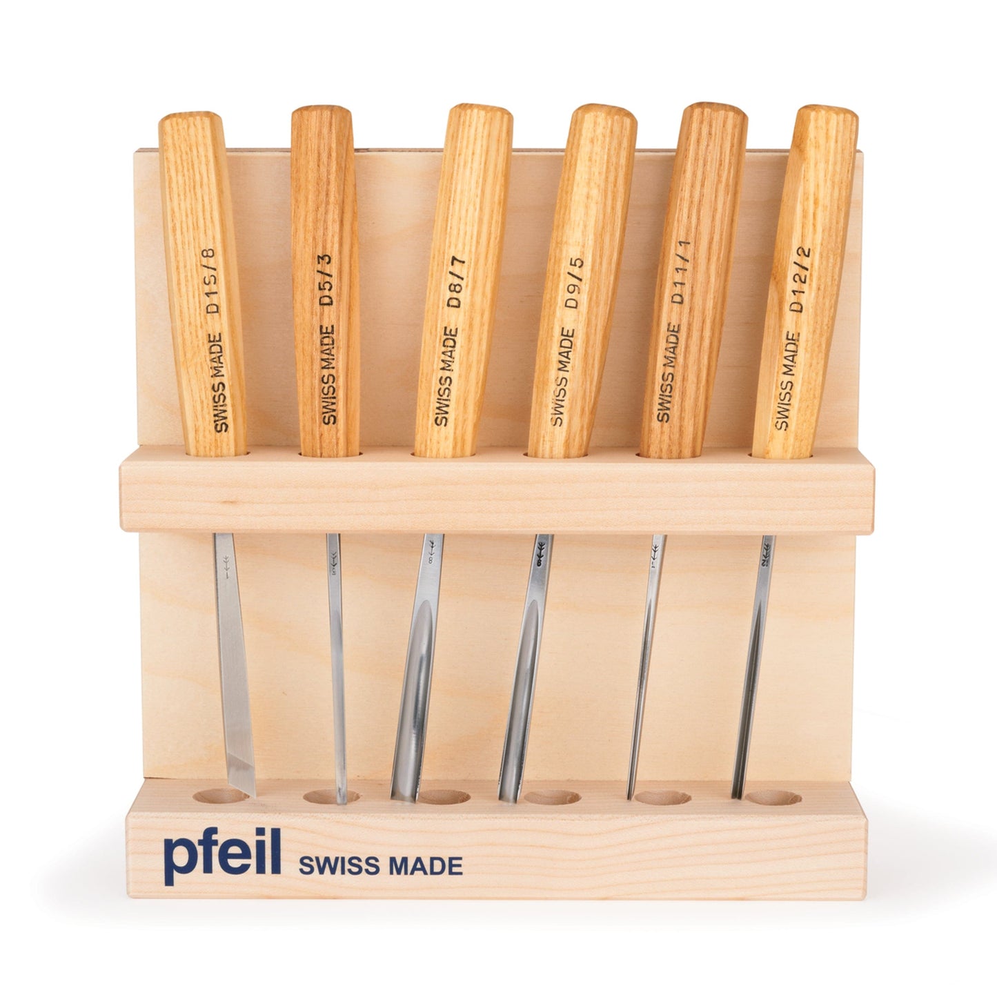 Carving Tool Intermediate Size Set B 6 piece alt 0