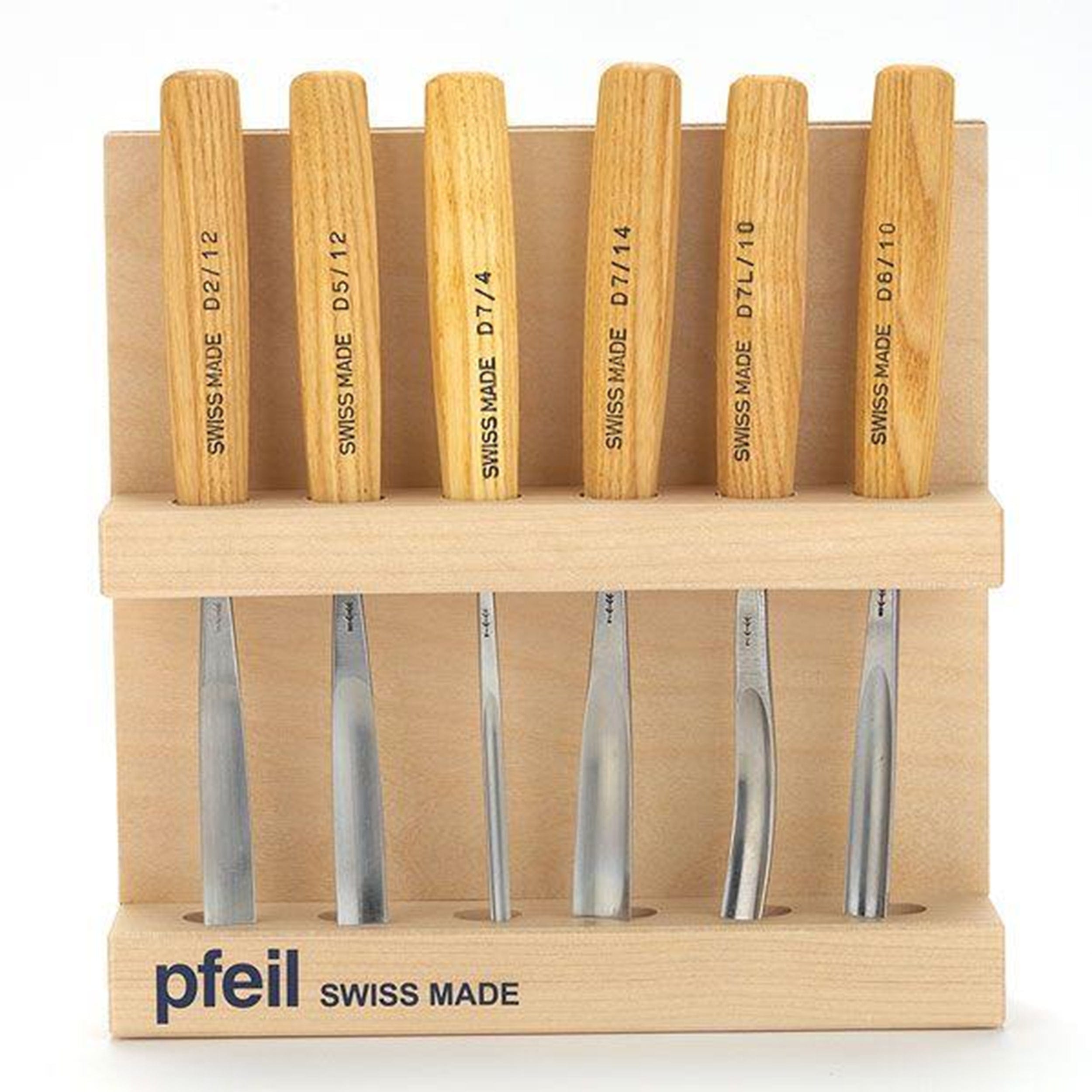 Pfeil Swiss-Made Intermediate Carving Set C - 6 Piece | Woodcraft