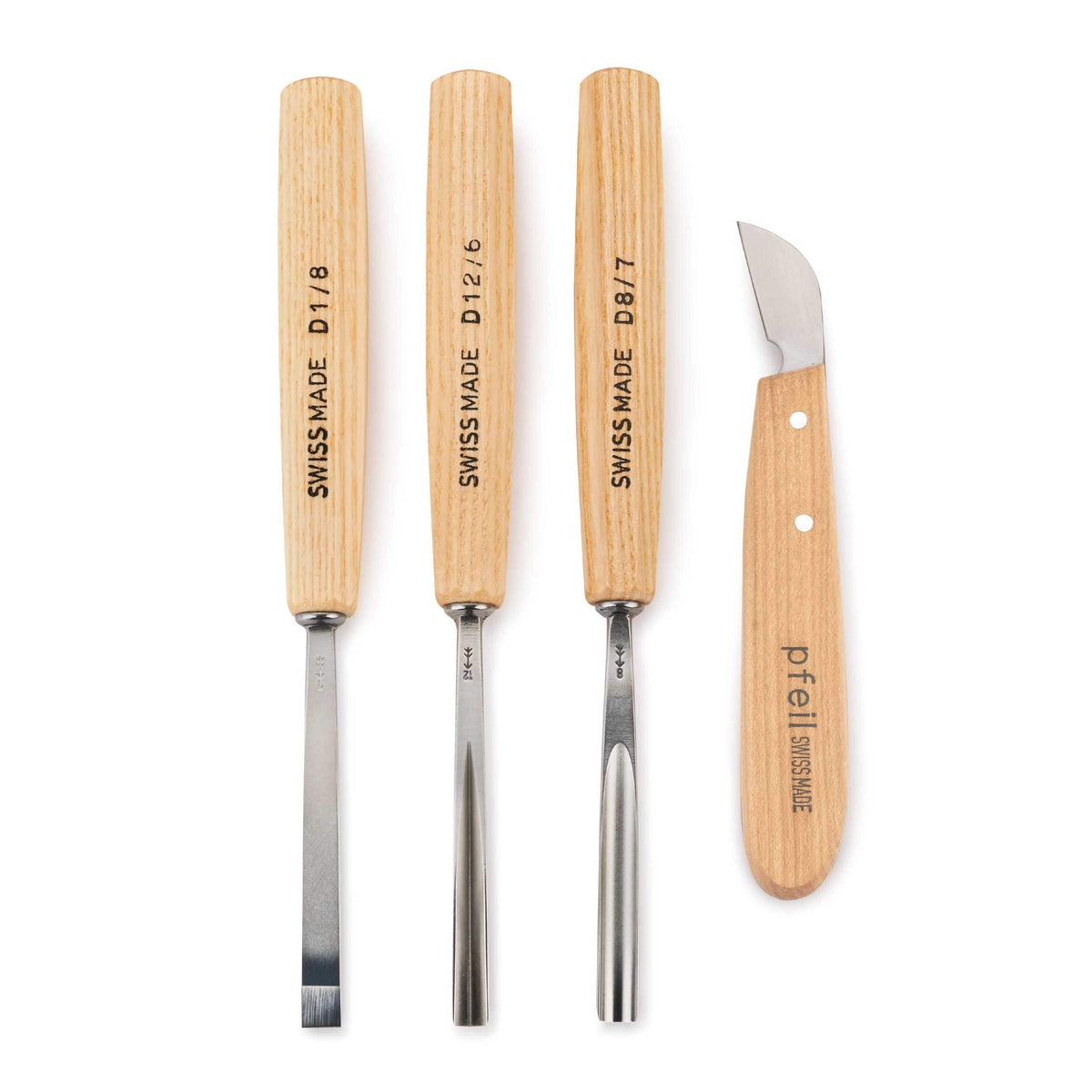 Buy pfeil Swiss made Intermediate Set of 4 Tools at Woodcraft