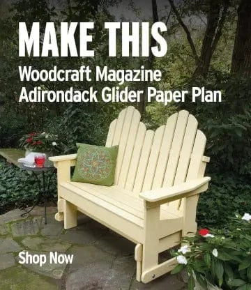Adirondack Glider Paper Plan