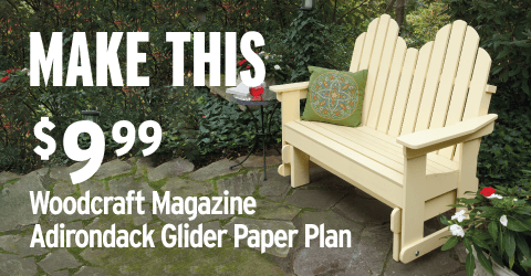 Adirondack Glider Paper Plan
