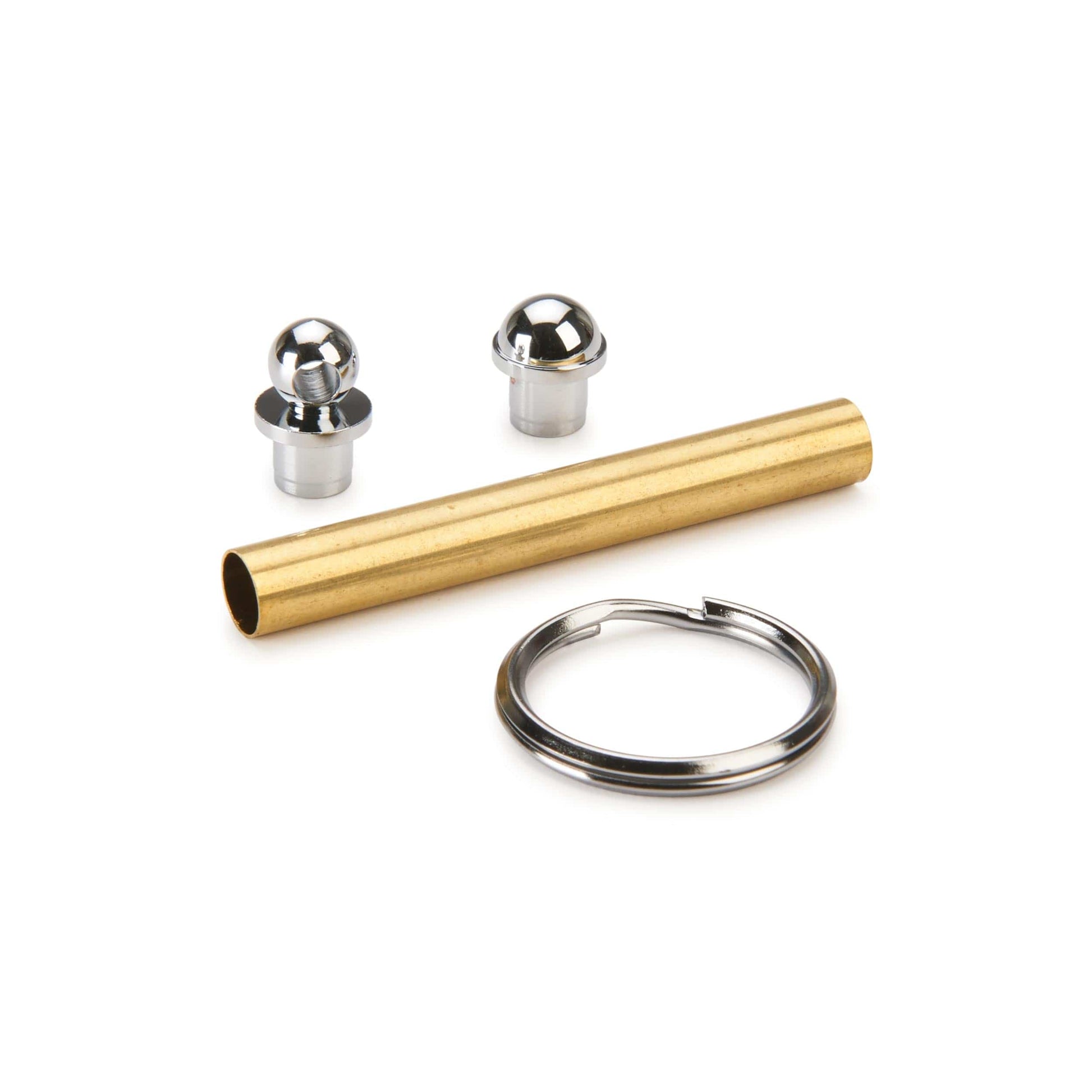 WoodRiver Key Ring Kit in Chrome | Woodcraft