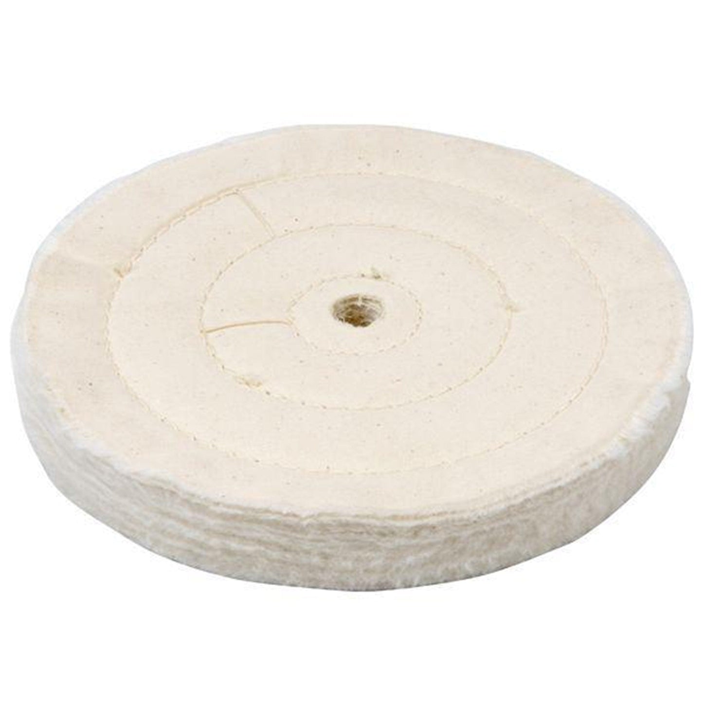 MUSLIN BUFF WHEEL 6",5/8"ARBOR alt 0